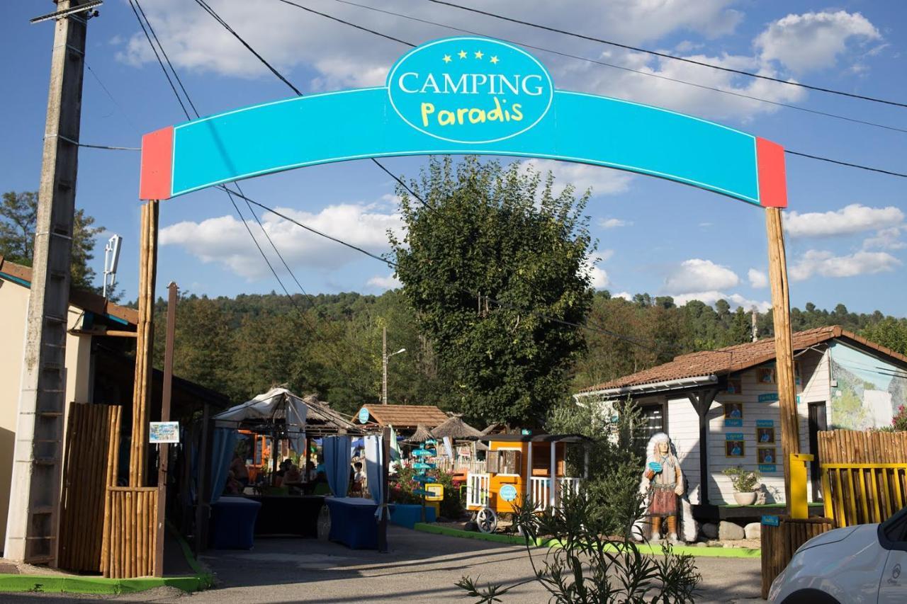 Camping Paradis Family Des Issoux Lalevade-dʼArdèche Eksteriør bilde